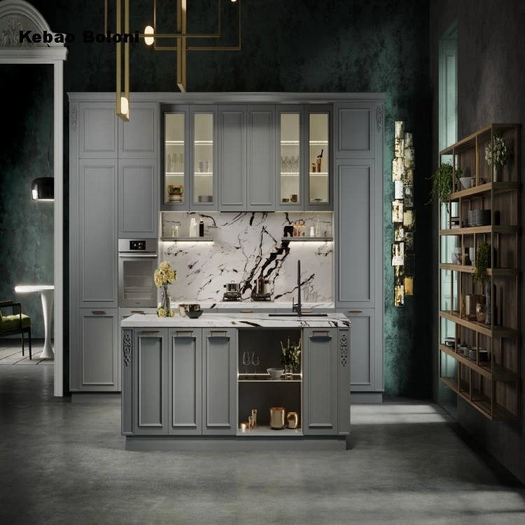 French Style Kitchen Pantry Cabinet-Morris price